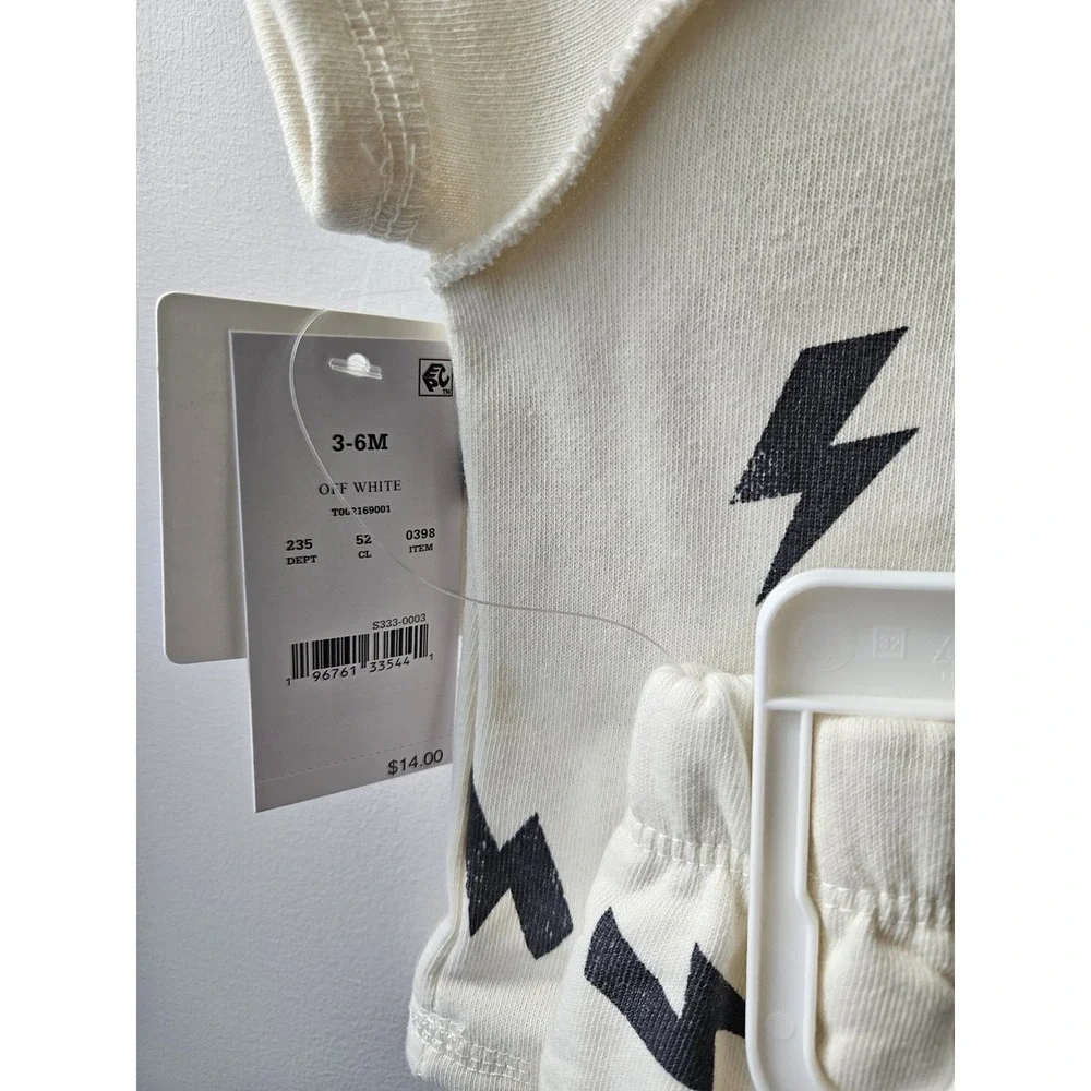 Grayson Threads Thunder‎ Design Beige toddler Short set sz 3-6 months